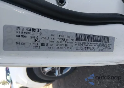 2017 Dodge Journey Crossroad Plus from USA, damaged, VIN 3C4PDCGG5HT536027